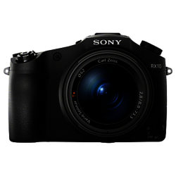 Sony Cyber-shot DSC-RX10 Bridge Camera, HD 1080p, 20.2MP, 8.3x Optical Zoom, Wi-Fi, NFC, EVF, 3” LCD Screen
